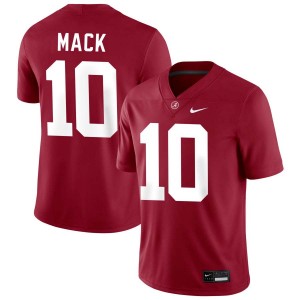 Men's Austin Mack Crimson Alabama Crimson Tide #10 College Football Official Jerseys 631242-364