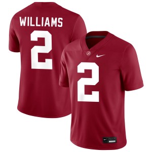 Men's Ryan Williams Crimson Alabama Crimson Tide #2 College Football 2025-26 Jerseys 333614-916