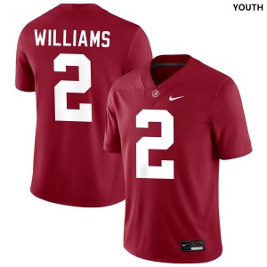 Youth Ryan Williams Crimson Alabama Crimson Tide #2 College Football NCAA Jersey 753282-112