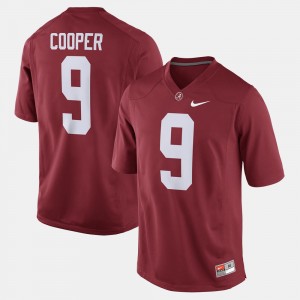 Men's Amari Cooper Crimson Alabama Crimson Tide #9 Alumni Football Game Replica Jersey 417069-568
