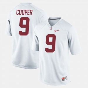 Youth Amari Cooper White Alabama Crimson Tide #9 Alumni Football Game 2025 Jersey 551022-292