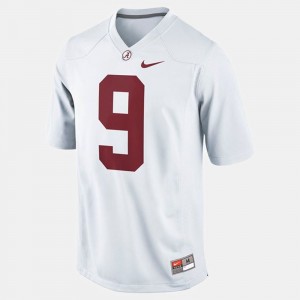 Men's Amari Cooper White Alabama Crimson Tide #9 College Football 2025-26 Jersey 192695-263