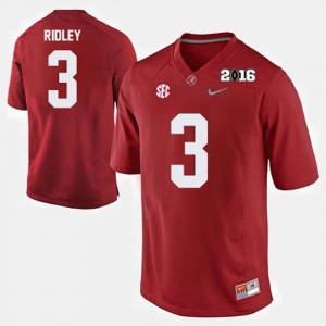 Men's Calvin Ridley Crimson Alabama Crimson Tide #3 College Football Limited Jersey 816637-685