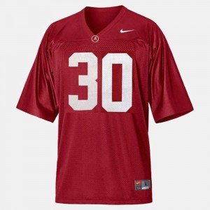 Men's Dont'a Hightower Red Alabama Crimson Tide #30 College Football 2025-26 Jerseys 131041-495