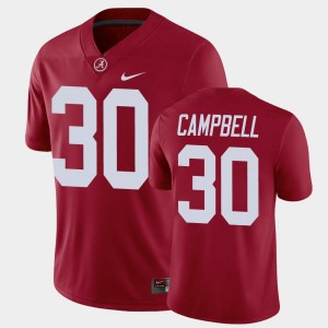 Men's Jihaad Campbell Crimson Alabama Crimson Tide #30 Game NCAA Jersey 705050-343