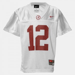 Men's Joe Namath White Alabama Crimson Tide #12 College Football 2025 Jersey 680183-980