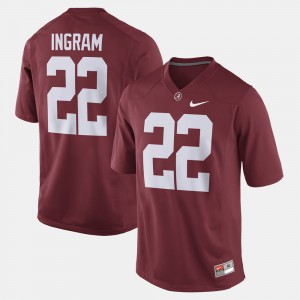 Men's Mark Ingram Crimson Alabama Crimson Tide #22 Alumni Football Game NCAA Jerseys 499594-307