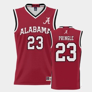 Men's Nick Pringle Crimson Alabama Crimson Tide #23 College Basketball ProSphere Jerseys 964571-598