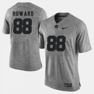 Men's O.J. Howard Gray Alabama Crimson Tide #88 Gridiron Gray Limited Gridiron Limited Jersey 810002-210