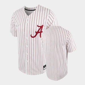 Men's White Crimson Alabama Crimson Tide Replica Baseball Jerseys 348483-167