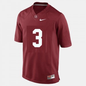 Men's Trent Richardson Red Alabama Crimson Tide #3 College Football Limited Jersey 603899-432