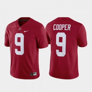 Men's Amari Cooper Crimson Alabama Crimson Tide #9 Game Alumni Player Jerseys 415433-736