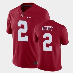 Men's Derrick Henry Crimson Alabama Crimson Tide #2 Limited 2025-26 Jersey 699244-729