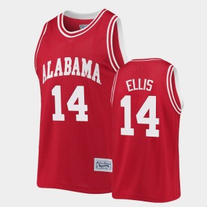 Men's Keon Ellis Crimson Alabama Crimson Tide #14 Commemorative Basketball Classic Jerseys 476023-632