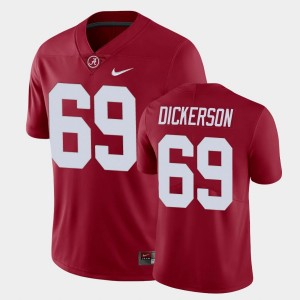 Men's Landon Dickerson Crimson Alabama Crimson Tide #69 Limited University Jerseys 916007-708